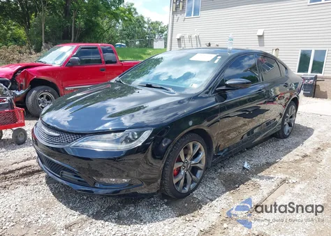 2015 Chrysler 200 S from USA, damaged, VIN 1C3CCCDG0FN618545